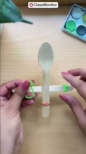 Don't Miss Out: Create a DIY Catapult with Popsicle Sticks and a Spoon! 🚀