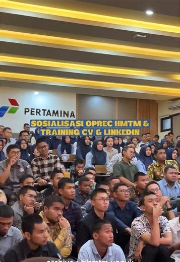 Sosialisasi Oprec HMTM: CV & LinkedIn Training Highlights