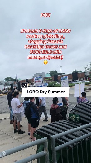 LCBO managers were caught being snuck in select stores, stealing hours away from LCBO picketers! Stand in solidarity! Stop D.F. and LCBO from biting the hand thay feeds them! #LCBODrySummer #LCBO #Strike #DrySummer #JobStability #torontolife #SaveLCBO