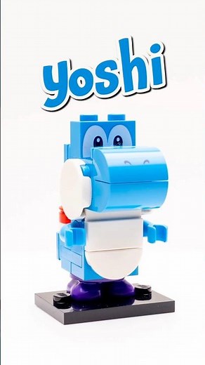 Yoshi in Super Mario Kart style! | LEGO® Stop Motion Speed Build