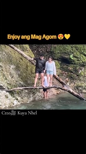 ENJOY ANG MAG AGOM 😍💛 #jomcar #loveyou #cutecouple #kalingapjomar #carla #kalingaprab #shorts #love