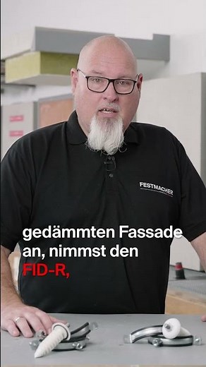 Fallrohr befestigen - Mit dem FID-R #Short