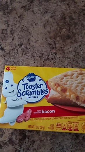 Mini HOWDY FOOD REVIEWS🥓🧀🥚🫓 Toaster Scrambles Bacon Flavor