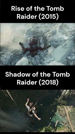 Rise vs Shadow of the Tomb Raider: Highest Jump Physics 🏔️🌊