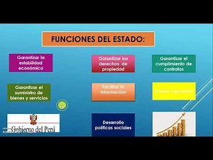 FUNCIONES DEL ESTADO EN LA ECONOMÍA