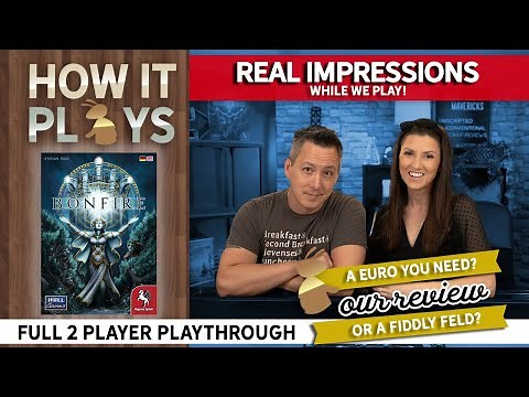 Bonfire Board Game Playthrough Review