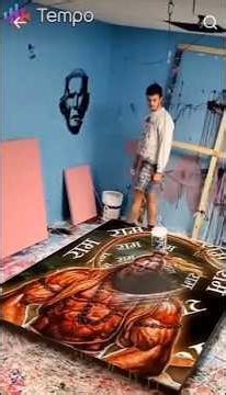 Hanuman Ji ka Chitra kaise banate hain