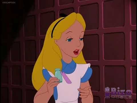 Alice In Wonderland (1951) Doorknob Scene (Reversed With Fixed Audio)