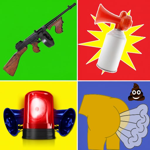 Air Horn & Fart Prank: Haircut Sounds, Airhorn Button & Funny Prank Games