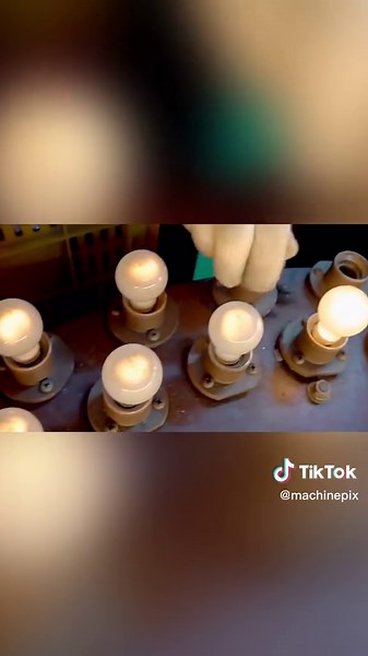 Incandescent lightbulb factory. #engineer #engineering #howitsmade