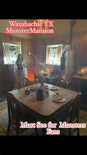 1.6K views · 29 reactions | 驪Must See if in Waxahachie Tx  !The Munster Mansion! #munstermansion #fb #facebookposts #60s #60scool #themunsters #hermanmunster #cool #classic #sandramckee #charlesmckee #mustsee #curiousity #curioustraveler #travelblogger #fun #funtravel | 60's Cool | Facebook