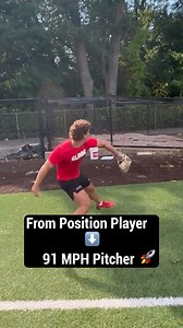 D3 freshman pitcher Jacob Kline started training remotely with Tread in June, converting from an outfielder to a pitcher. ⁠ ⁠ After 6 months of training with performance coach Ethan Dyer, Jacob is up to 91 mph off the mound and is developing his secondary pitches. ⁠ -⁠ Looking for guidance in your baseball career?⁠ -⁠ We’ve had over 200 draft picks and Free Agent signs, 750 College commitments, and over two dozen MLB Debuts since 2017. You provide the work ethic, we’ll construct the plan with a 