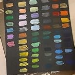 Strathmore 400 Series Mixed Media Paper, Black, Foldover Pad, 6x8 inches, 15 Sheets (184lb/300g) - Artist Paper for Adults and Students - Watercolor, Gouache, Graphite, Ink, Pencil, Marker