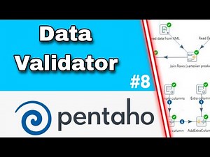 Data Validator in Pentaho Data Integration | Pentaho Tutorial-Solutions Ltd. #tutorial #youtube