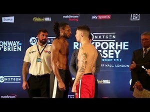 BRITISH TITLE SHOT PENDING! - CRAIG 'SPIDER' RICHARDS VS CHAD SUGDEN FINAL WEIGH-IN & HEAD-TO-HEAD