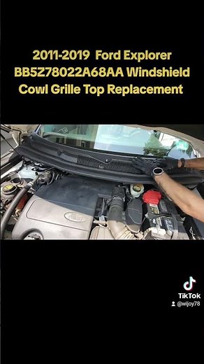 #Ford #Explorer #Windshield #Cowl #Grille #Top #replacement #DIY #galaxy #s22ultra #hyperlapse