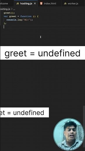 Hoisting #coding #reels #shorts