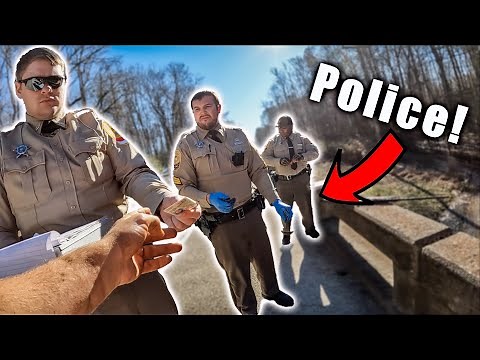 Unreal Day Of Magnet Fishing - They Sent Out The ENTIRE Police Force! (Criminal Evidence Recovered)