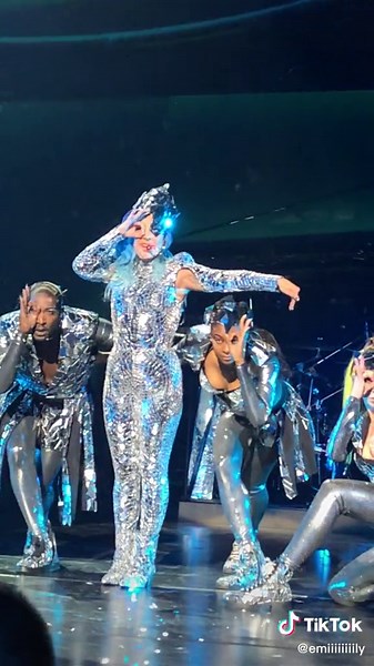 Lady Gaga Performs 'Poker Face' at Enigma, Las Vegas 2019