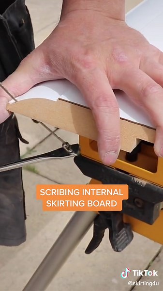 Scribing Internal Skirting Board