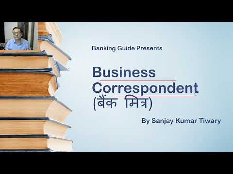 Business Correspondent in Banks