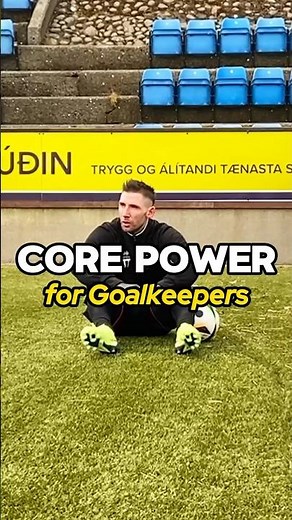 5 EXPLOSIVE CORE DRILLS FOR GOALKEEPERS 💥 #shorts