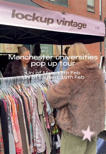 Exciting Y2K Vintage Pop-Up Shop in Manchester Universities