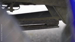 Exploring the crucial role of car suspension springs in enhancing ride quality and handling. Learn how these components interact with other parts for superior driving agility. Stock Video