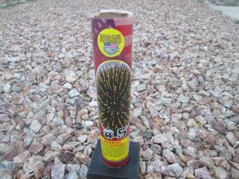 World Class Fireworks - # 5 preloaded single shot mortar tube
