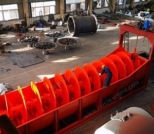 [Hot Item] Large Mining Classification Equipment High Weir Spiral Sand Washer Spiral Classifier