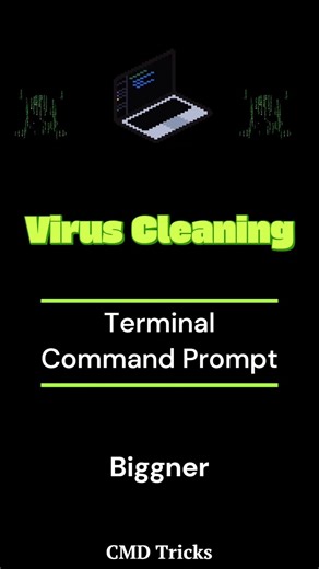 virus clean command #cmd #kalilinux #coding #kali #hacker