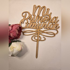 'Mi Primera Comunión' Cake Topper. Holy Communion Cake Topper. First Communion