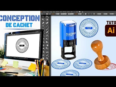 stamp design in illustrator for beginners