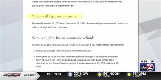 Amazon emailing refunds, beware of scams