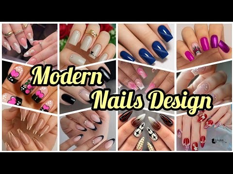 Modern Nail Design & Hand Polishing Techniques for Beginners | Step-by-Step Nail Art Tutorial