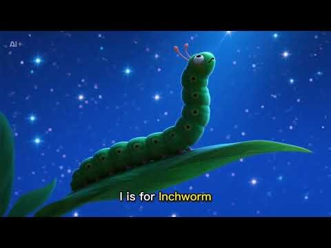 Gentle Alphabet Learning with Insects 🐞 | Soothing ABC Bedtime Story for Sleepy Babies