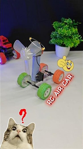 #how to make rc fan car with dc motor #rccar #shorts