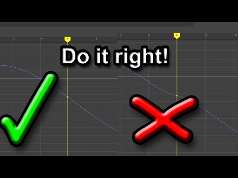 Insert keys CORRECTLY in Maya