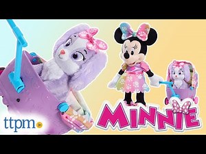 Disney Junior Minnie Mouse Waggin' Wagon Plush from Just Play Review!