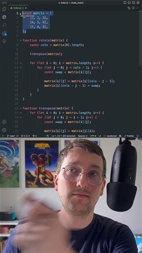Kommentare aus der Community - Matrix Rotation