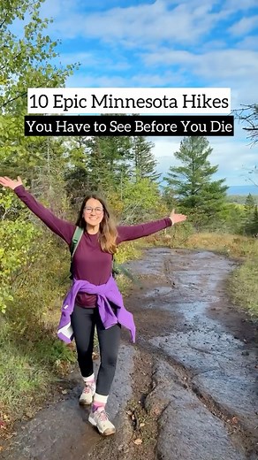 10 epic Minnesota hikes you have to see before you die! Save this video and share with a friend for all of your spring and summer adventures! 🥾🌲 1. Bean and Bear 2. Superior Hiking Trail 3. Nerstrand Big Woods 4. Cascade River State Park 5. Tettegouche State Park 6. White Sky Rock 7. Jay Cooke State Park 8. Lutsen Mountains 9. Oberg Mountain 10. Sugar Loaf Bluff If you’re looking for more information on each trail, like distance, difficulty, photos, etc. I highly suggest using @alltrails. That
