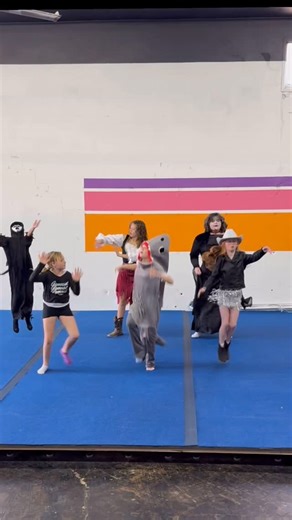 Happy Halloween from all of us at Studio 9 Academy! Swing by the @slatonchamber Trunk or Treat on the square TONIGHT and see us🦖🦕 | Studio 9 Academy