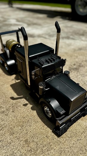 Shadow Six | Yes 🙌 we built a jet turbine powered Tamaya Grand Hauler RC semi. 🤣 This incredible RC truck features @perfectpassrc drift control, launch... | Instagram