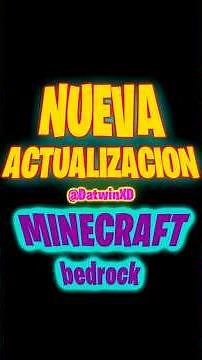 🖖😨 There's a NEW Minecraft Bedrock UPDATE 1.21.120 😎👌 #datwinxd