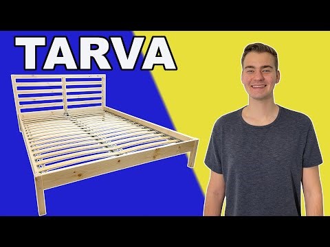 *UPDATED* | TARVA IKEA Bed Frame Tutorial