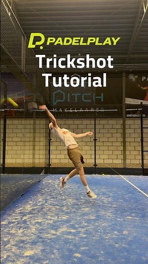 Backwall Trickshot tutorial 🎾🔥 #padel #trickshot