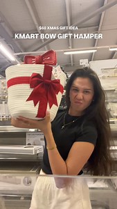 islah ♥️ on Instagram: "LET’S MAKE AN XMAS @KMARTAUS GIFT HAMPER FOR ONLY $60!!!! theme: BOW!!!! ITEMS USED: BOW BASKET $9 BOW SERVE BOWL $12 RED BOW MUG $5 4 RED BOW NAPKINS $5 4 RED CUTLERY HOLDERS $5 PINK BOWS APRON $6 VANILLA MARSHMALLOW CANDLE $10 BOW TRINKET DISH $8 TOTAL OF $60 BABY!!!! #ad #gifted #kmartaus #brandedcontent #kmart #kmartstyle #kmartstyler #kmartfashion #kmartfever #kmarthaul #kmarthack #kmartchallenge #kmartbargain #kmarthome #kmartaus #kmartaustralia #kmartshoes"