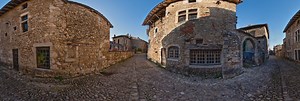 Rue des Rondes 1, Pérouges, France 360 Panorama | 360Cities