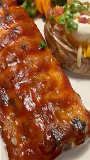 BBQ Baby Back Ribs 🍖 Outback Steakhouse Japan