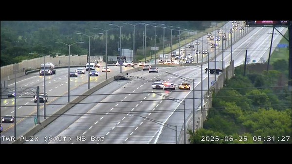 Deadly wrong-way crash closes I-294 Tollway in suburbs; delays, traffic expected